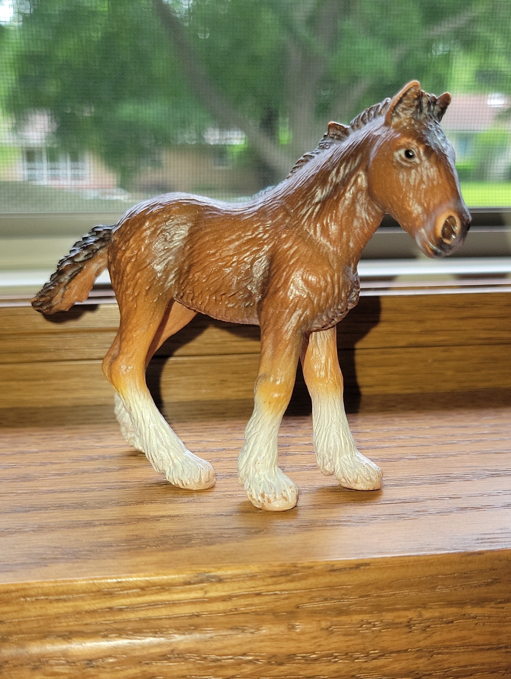 2002 Schleich Clydesdale Foal
